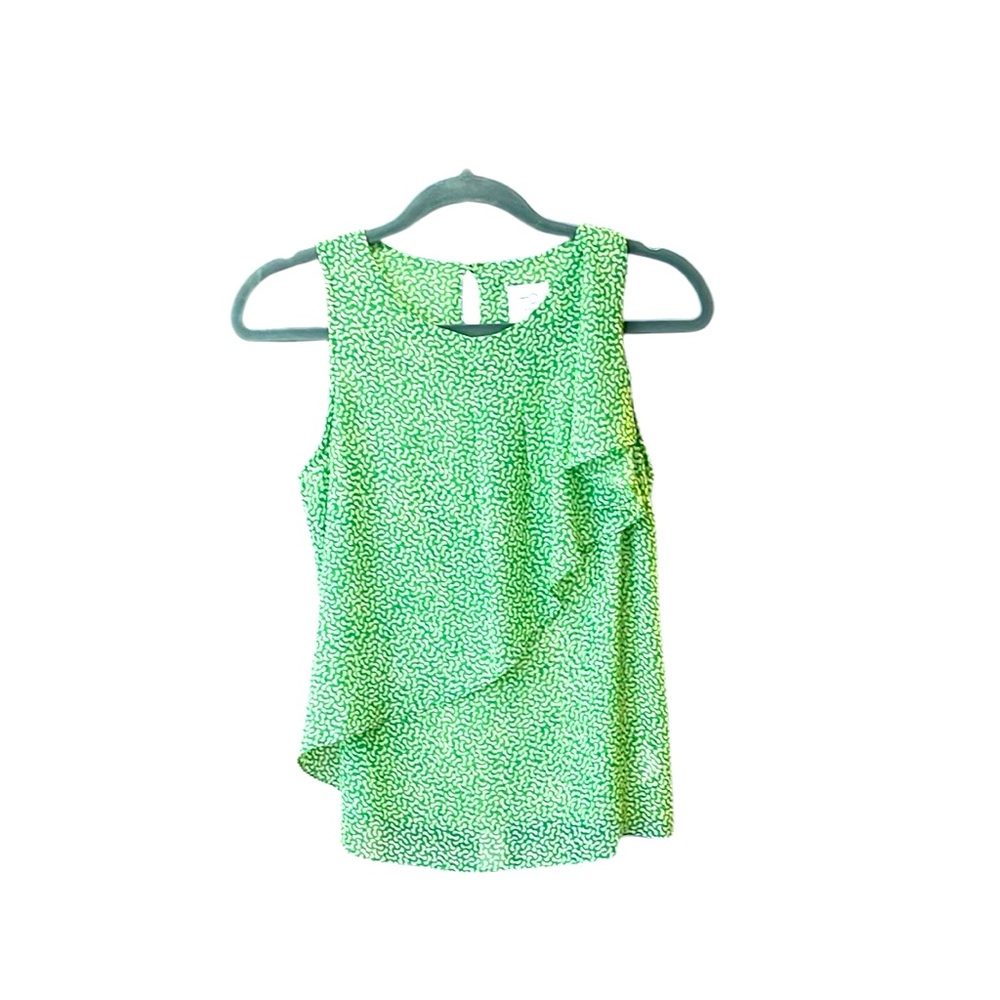 Green Sleeveless Top